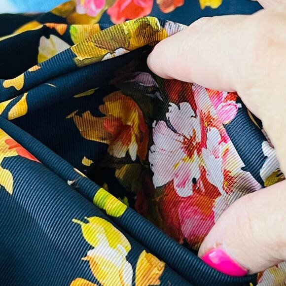 ModCloth Fit & Flare Dress Retro Floral Belted XS - Picture 9 of 14